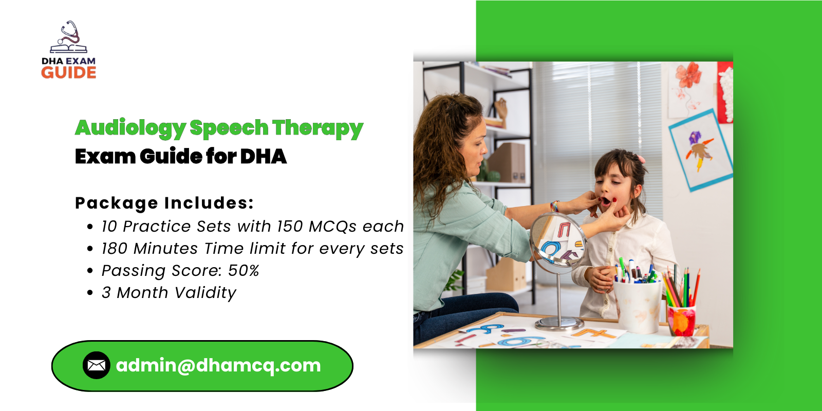 Audiology Speech Therapy Exam Guide for DHA