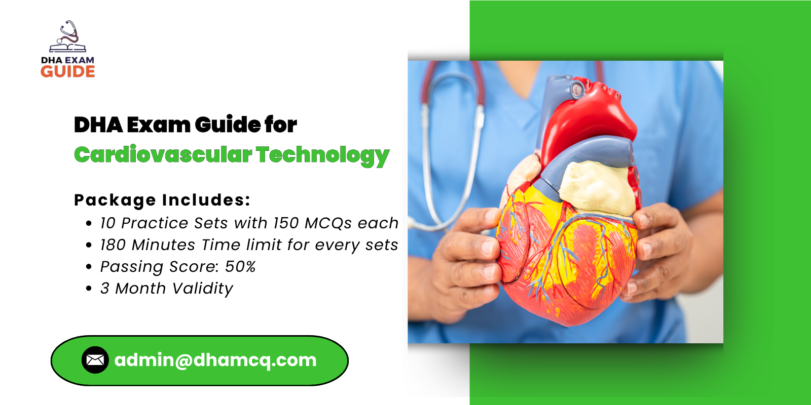 DHA Exam Guide for Cardiovascular Technology