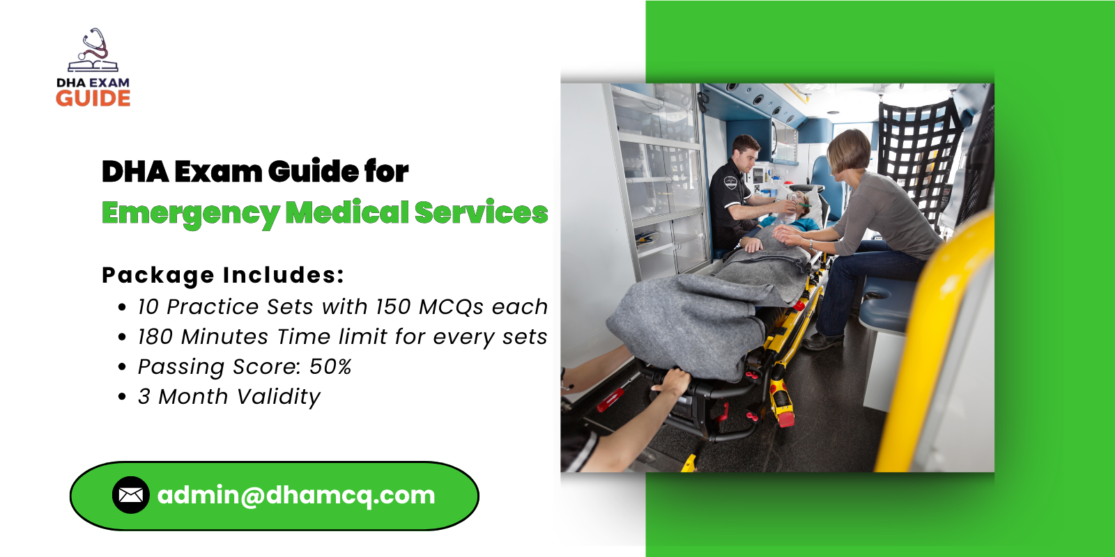 DHA Exam Guide for Emergency Medical Services