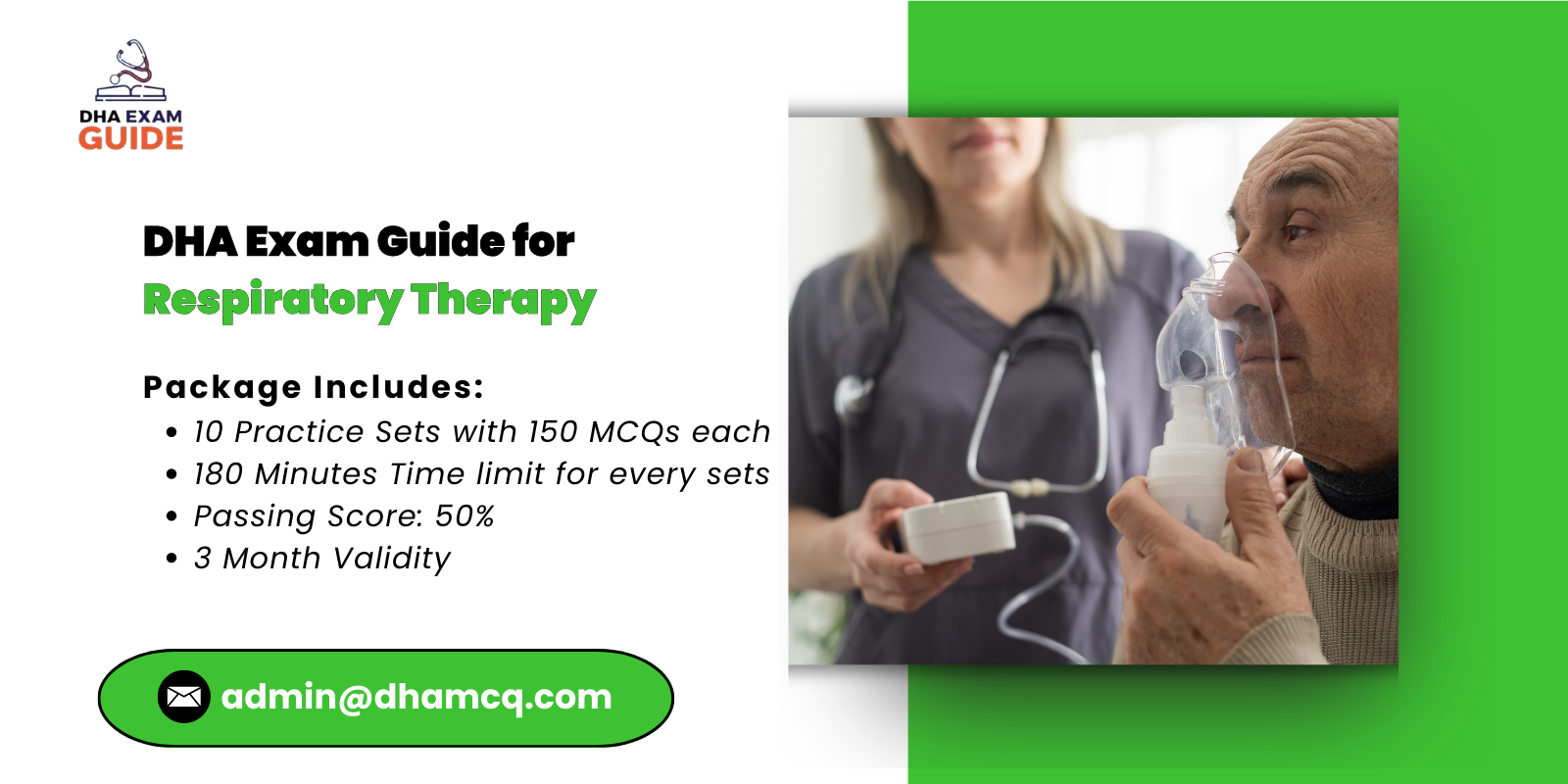 DHA Exam Guide for Respiratory Therapy