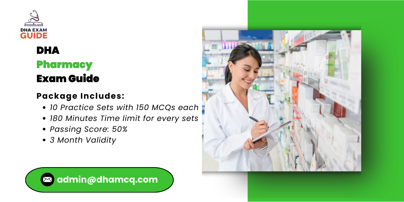 DHA Pharmacy Exam Guide