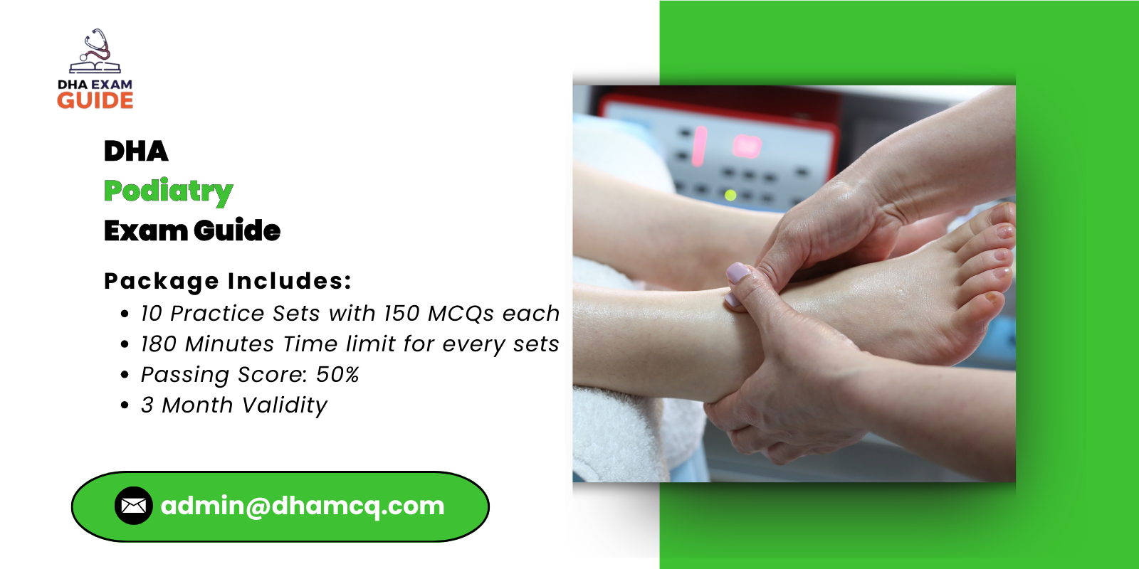 DHA Podiatry Exam Guide