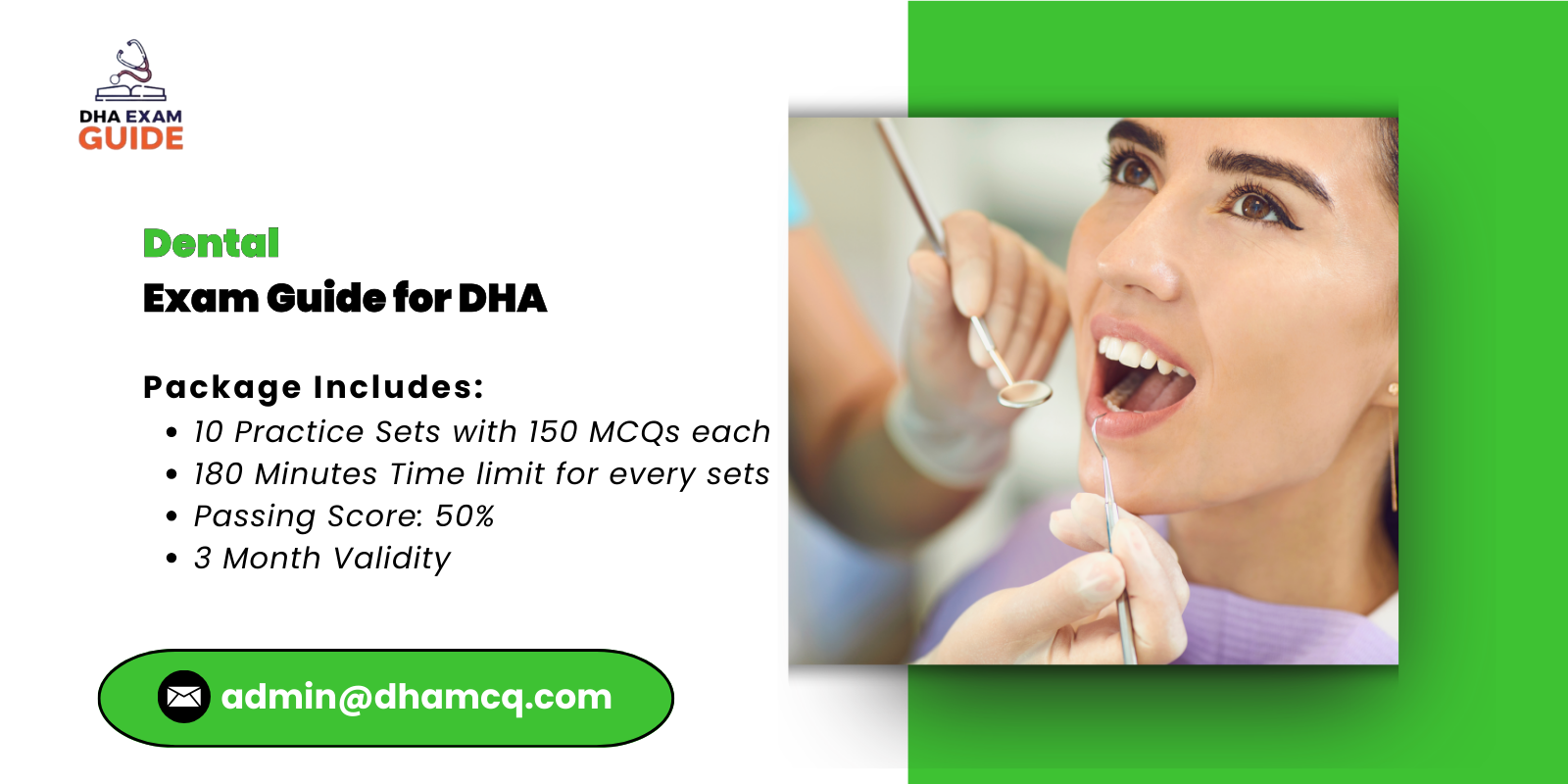 Dental Exam Guide for DHA
