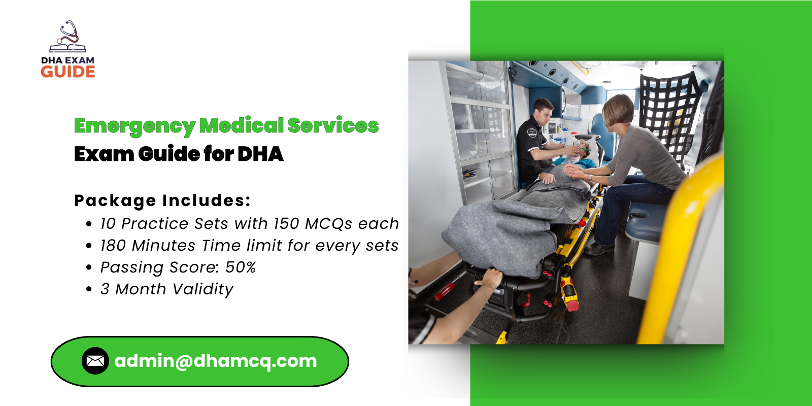 Emergency Medical Services Exam Guide for DHA