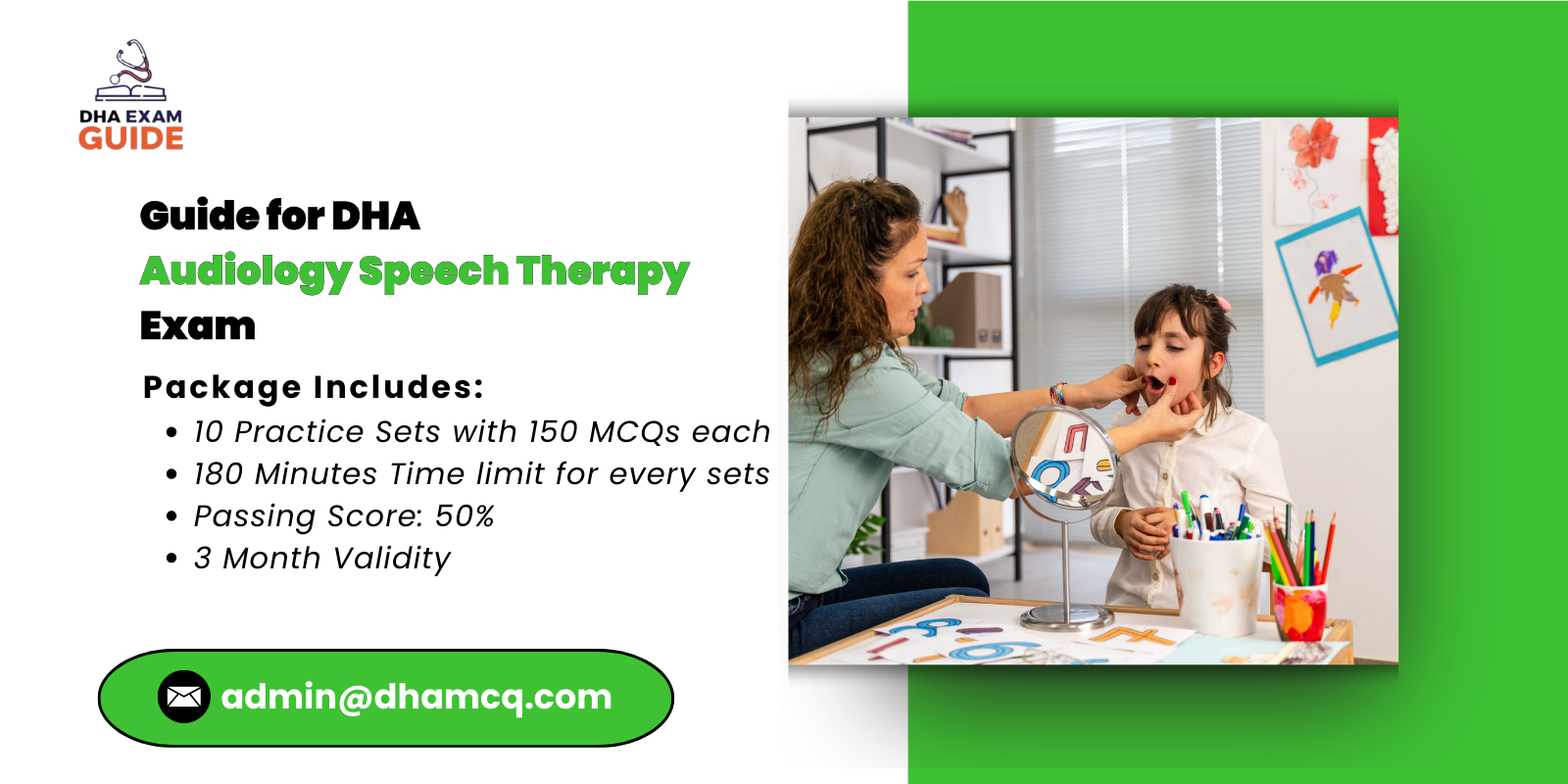 Guide for DHA Audiology Speech Therapy Exam