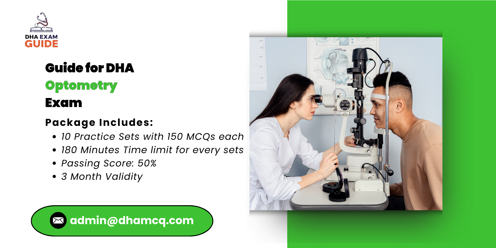 Guide for DHA Optometry Exam