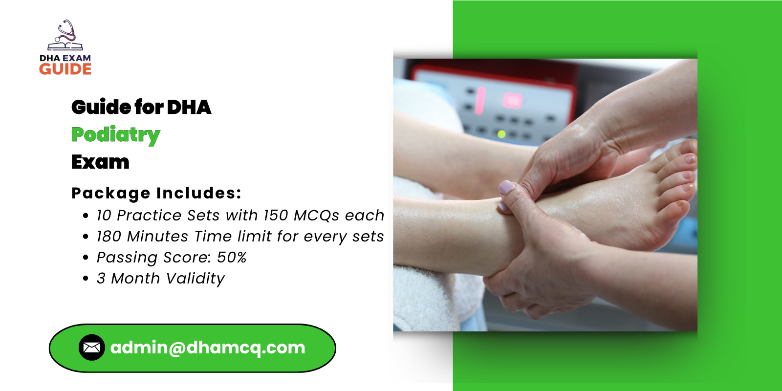 Guide for DHA Podiatry Exam