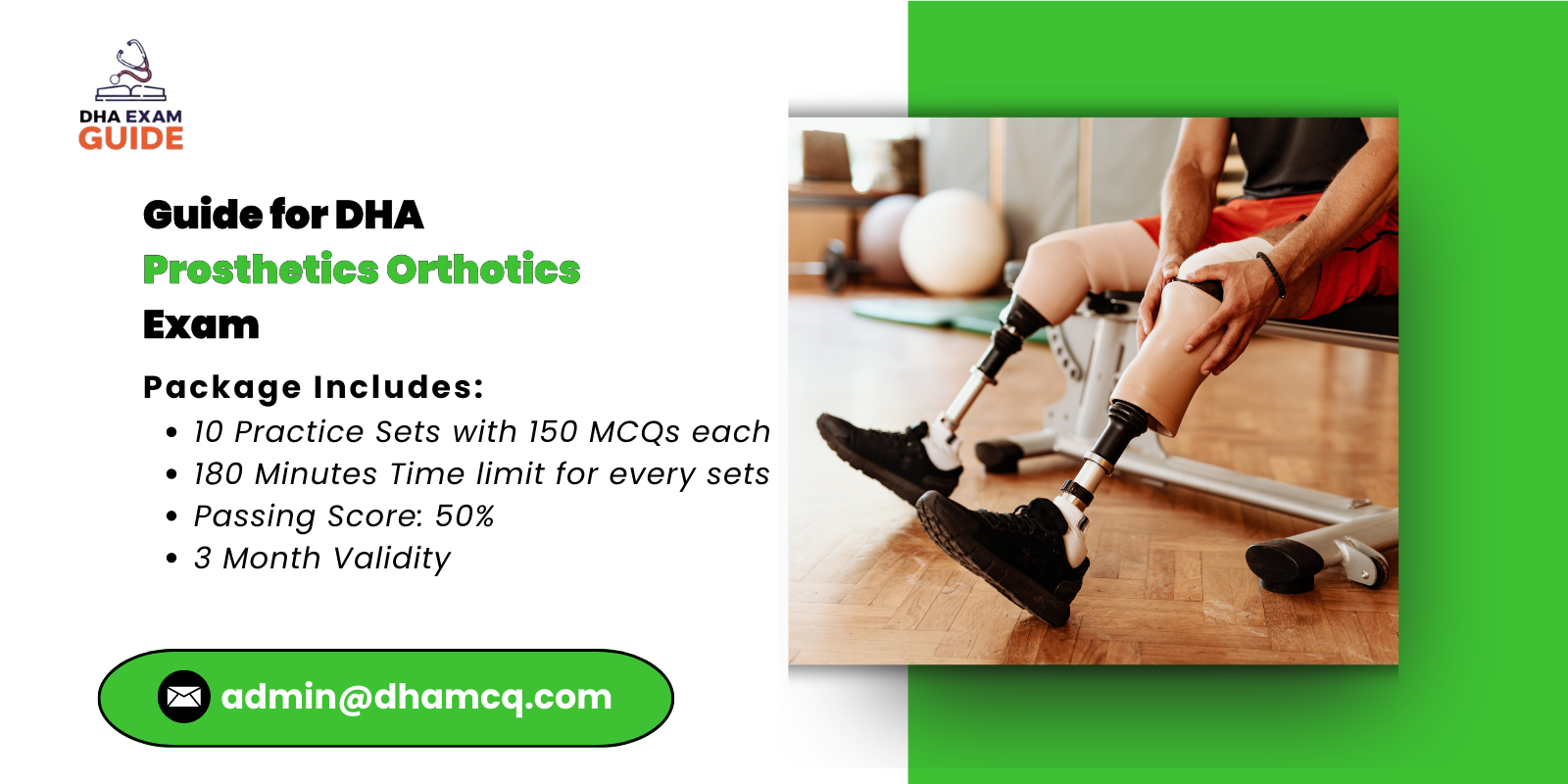 Guide for DHA Prosthetics Orthotics Exam