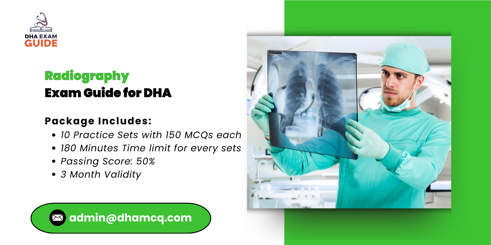 Radiography Exam Guide for DHA